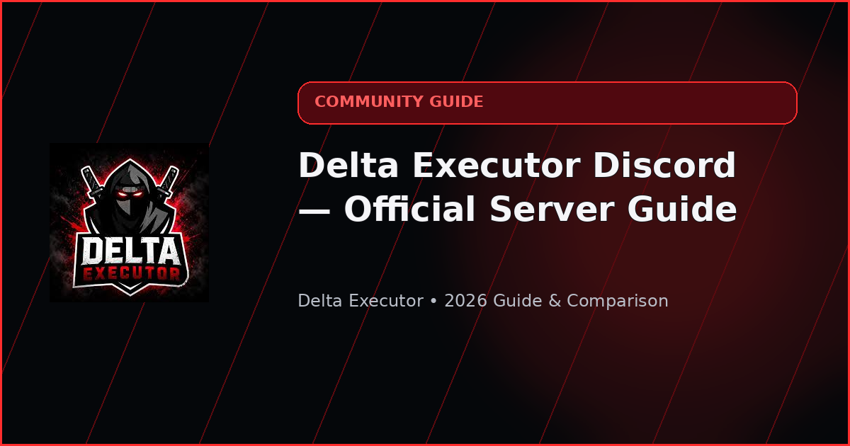 Delta Executor Discord — Official Server Guide