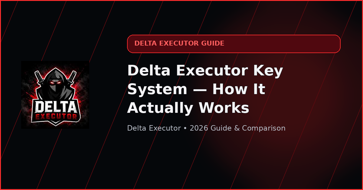 Delta Executor Key System — How It Actually Works